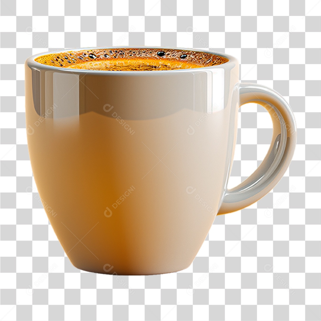 Xícara de Café Quente PNG Transparente