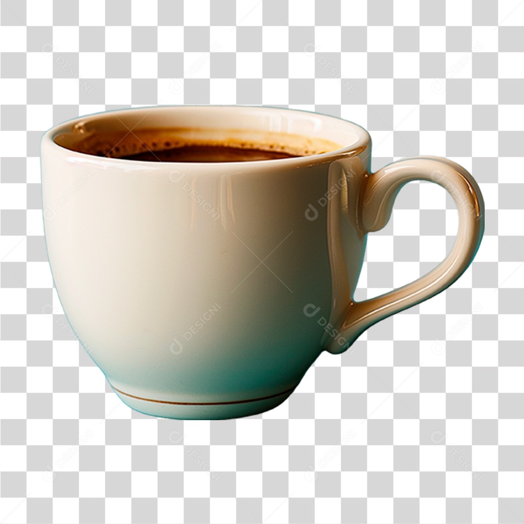 Xícara de Café Quente PNG Transparente