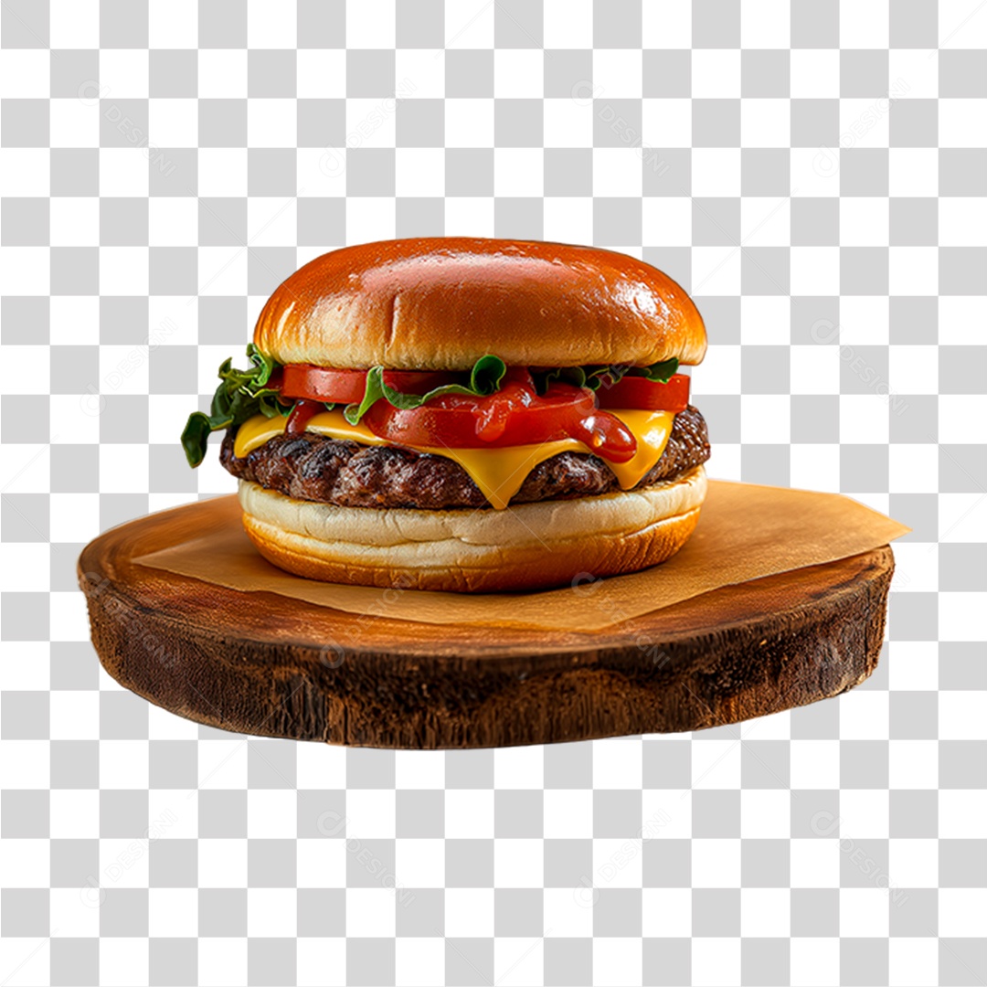 Hambúrguer Lanche Sanduiche PNG Transparente
