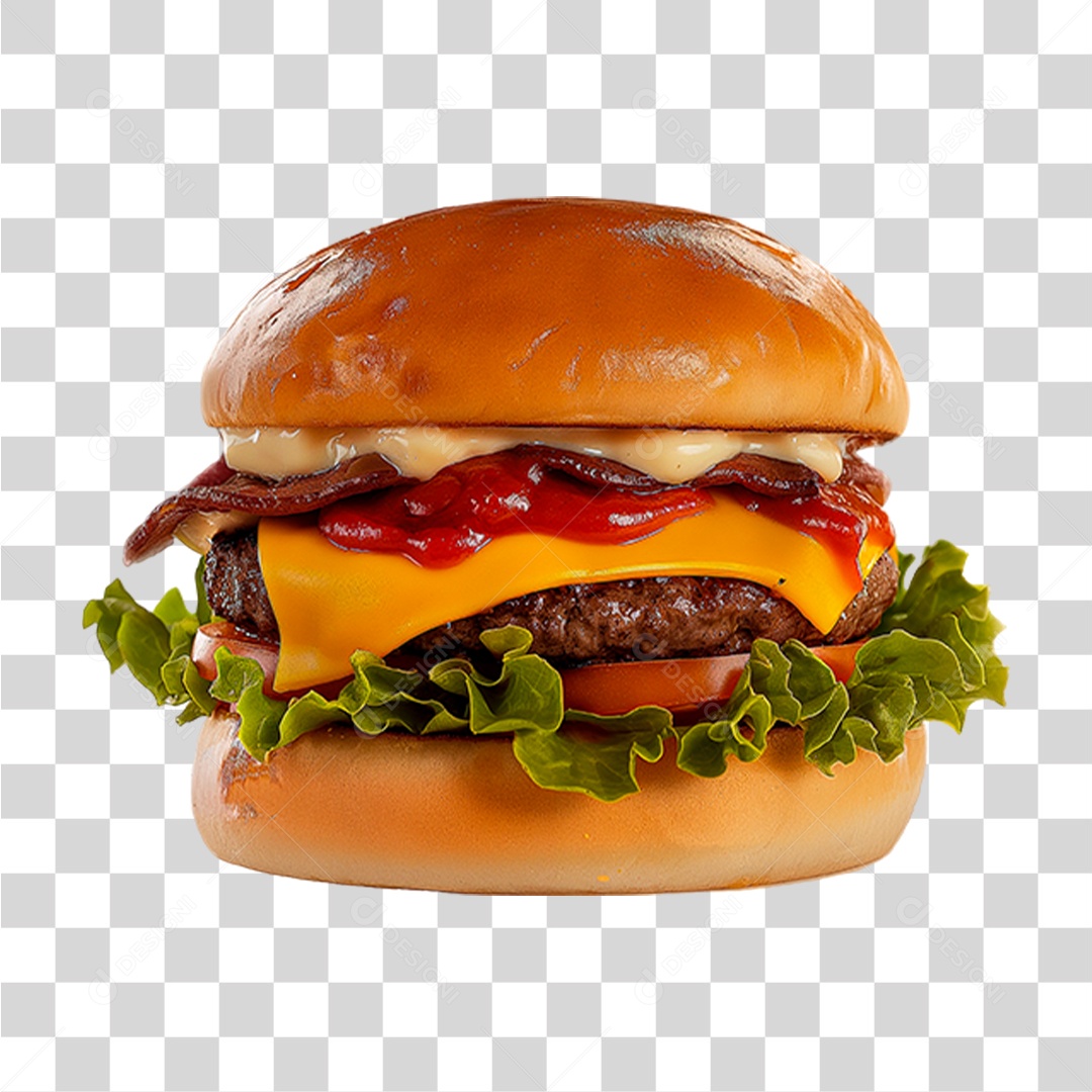 Hambúrguer Lanche Sanduiche PNG Transparente