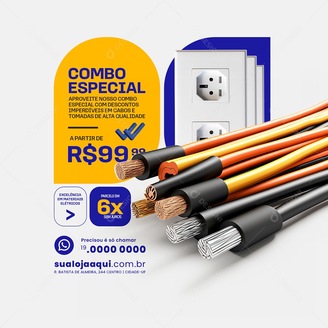 Combo Especial Social Media PSD Editável