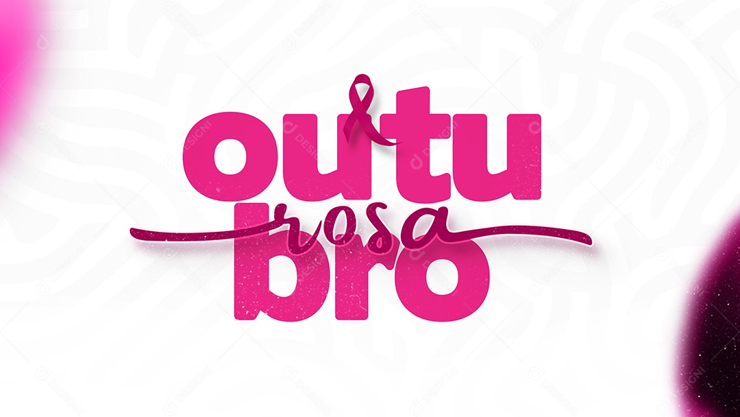 Banner Outubro Rosa Social Media PSD Editável