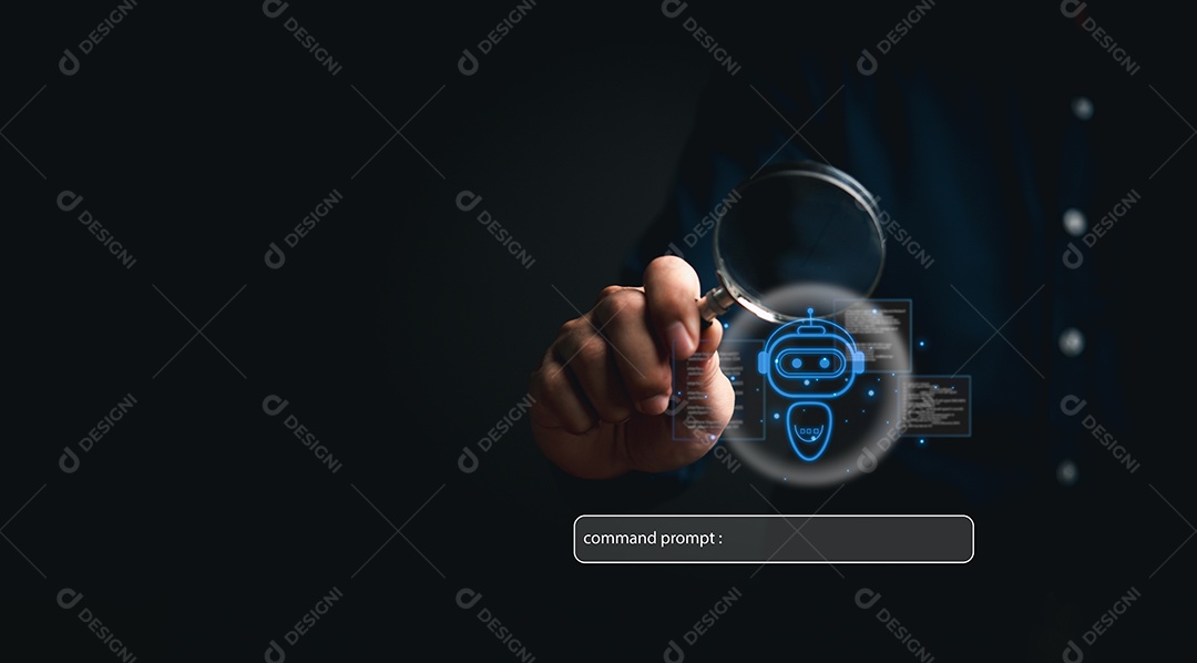 Empresário em um escritório