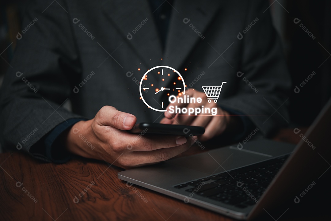 Empresário em um escritório