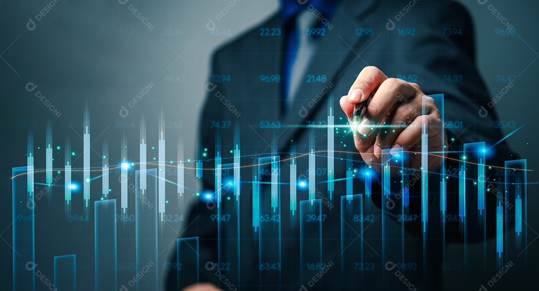 Empresário em um escritório