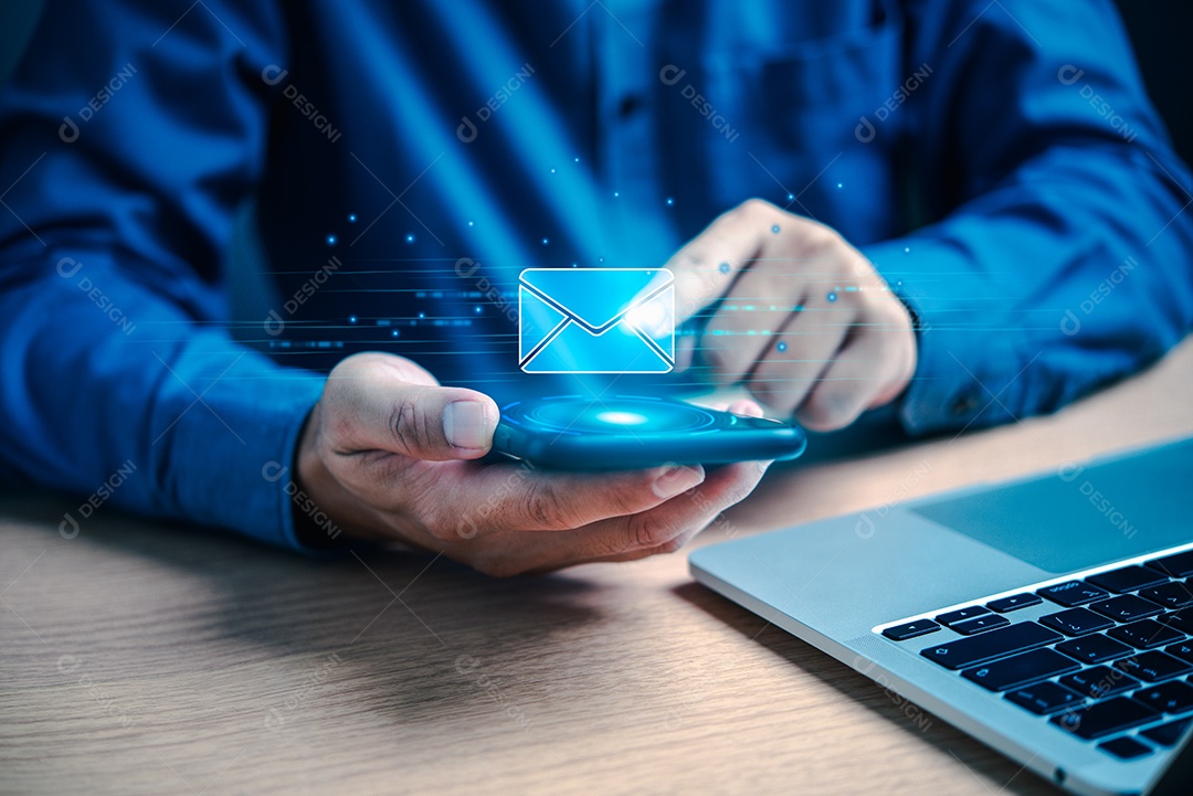 Empresário em um escritório