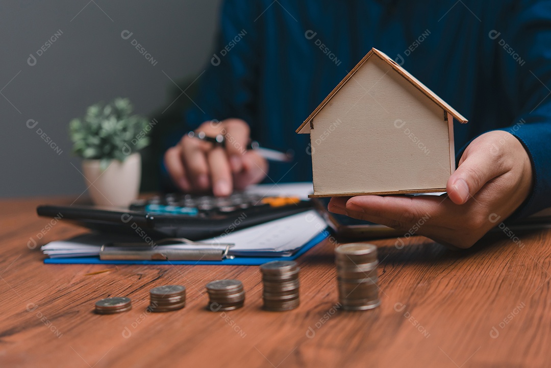 Empresário em um escritório