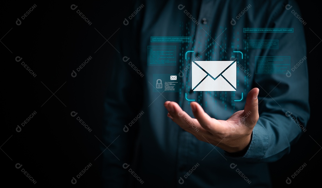 Empresário em um escritório