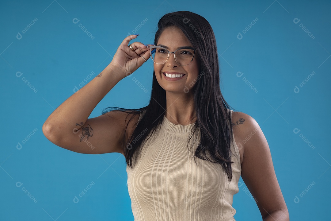 Mulher elegante e linda