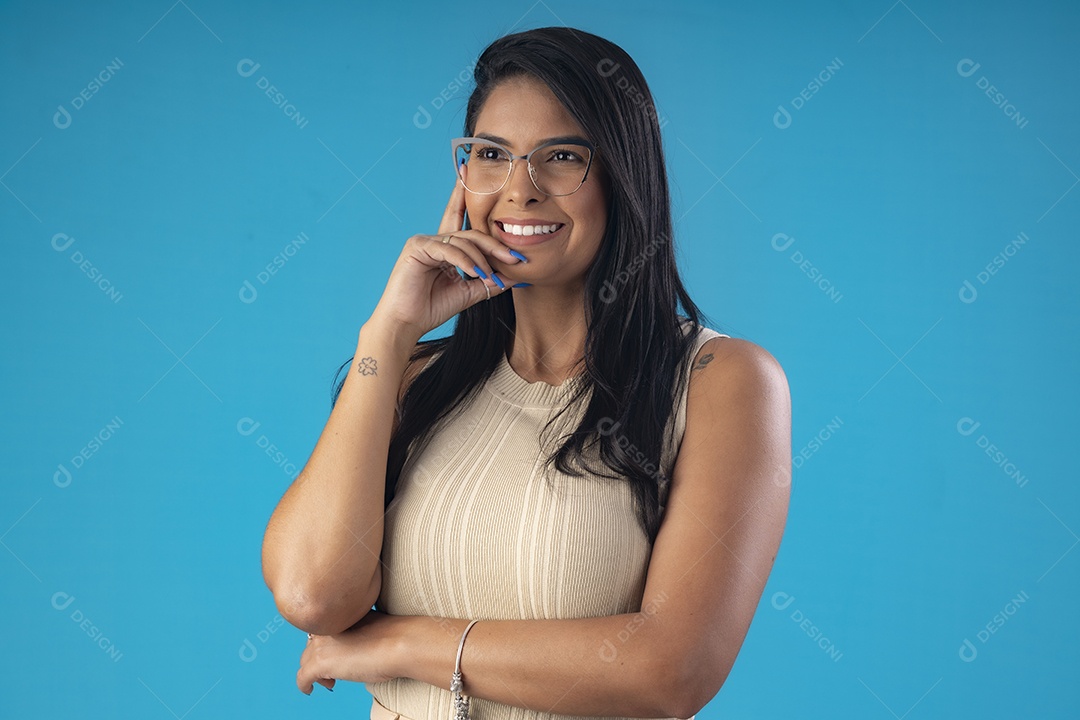 Mulher elegante e linda