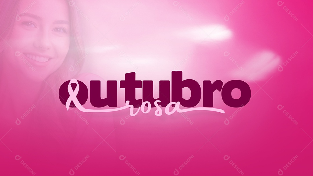 Banner Social Media Outubro Rosa PSD Editável