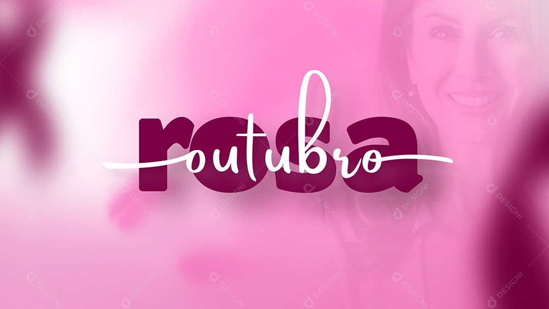 Banner Outubro Rosa Social Media PSD Editável