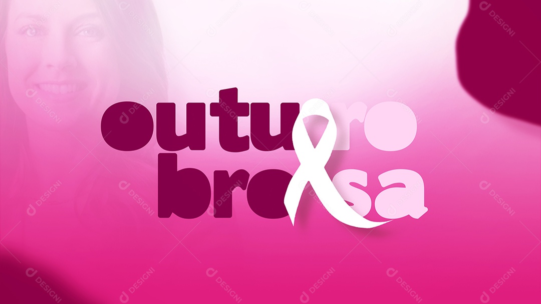 Editable Pink October Social Media PSD Banner