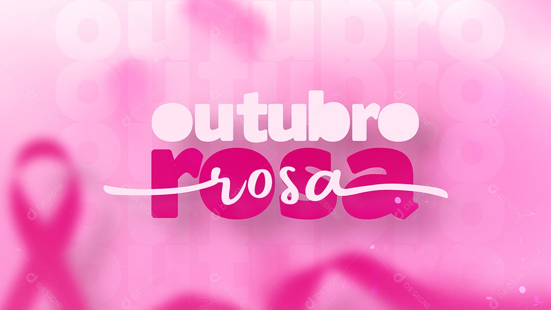Banner Outubro Rosa Social Media PSD Editável