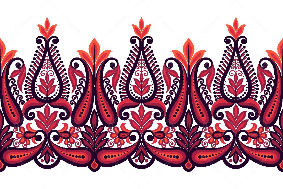 Padrão de Tapete Ilustração Vetor EPS