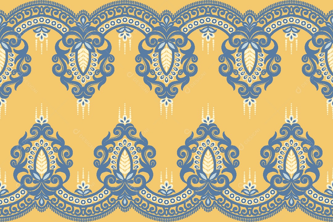 Padrão de Tapete Ilustração Vetor EPS