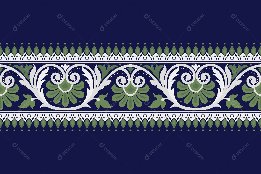 Padrão de Tapete Ilustração Vetor EPS