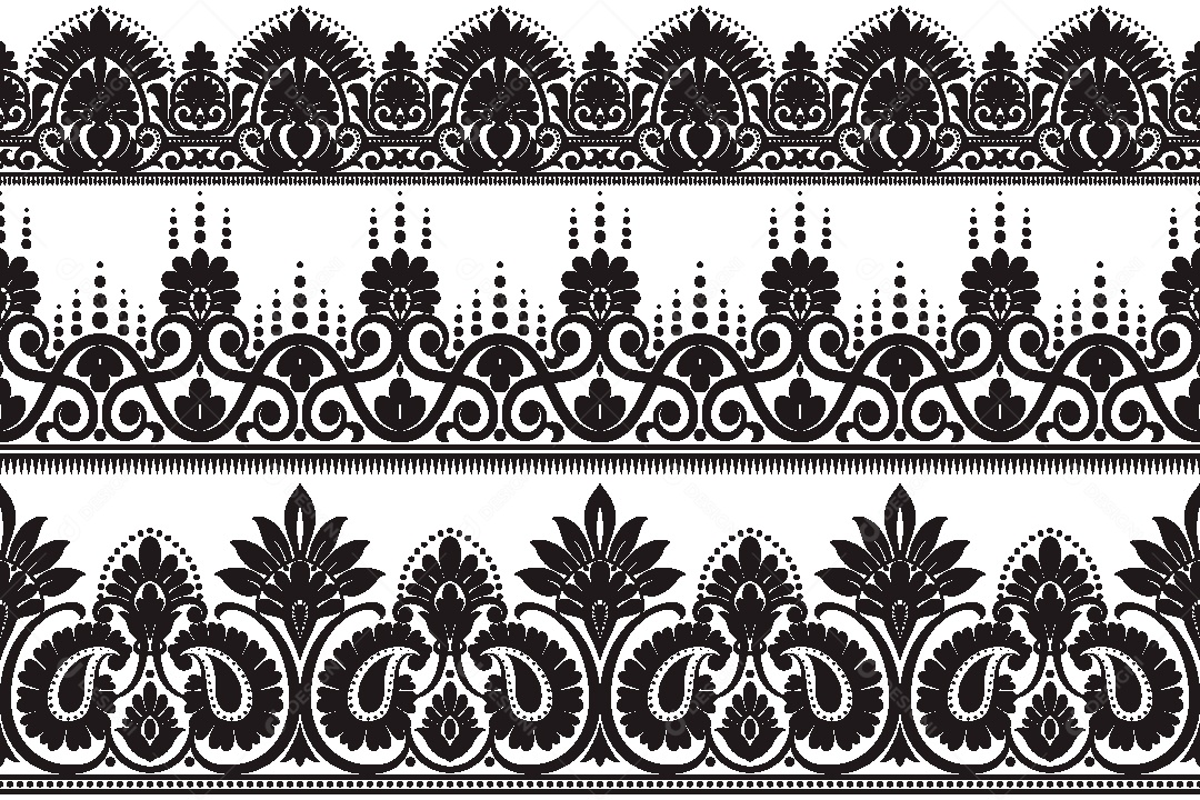 Padrão de Tapete Ilustração Vetor EPS