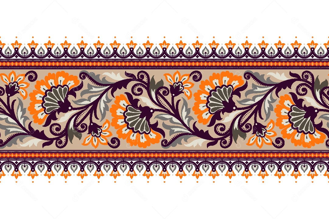 Padrão de Tapete Ilustração Vetor EPS