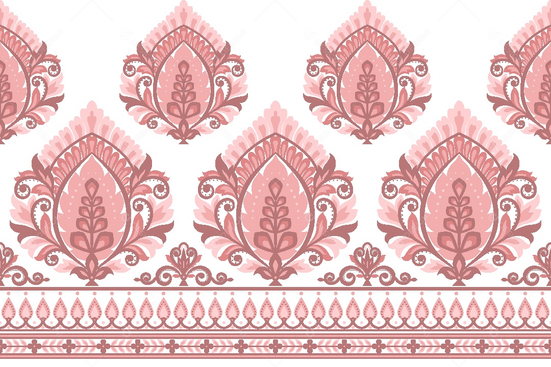 Padrão de Tapete Ilustração Vetor EPS