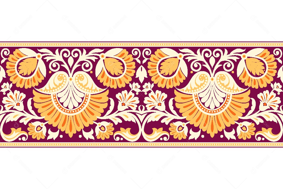 Padrão de Tapete Ilustração Vetor EPS