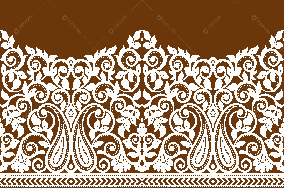 Padrão de Tapete Ilustração Vetor EPS