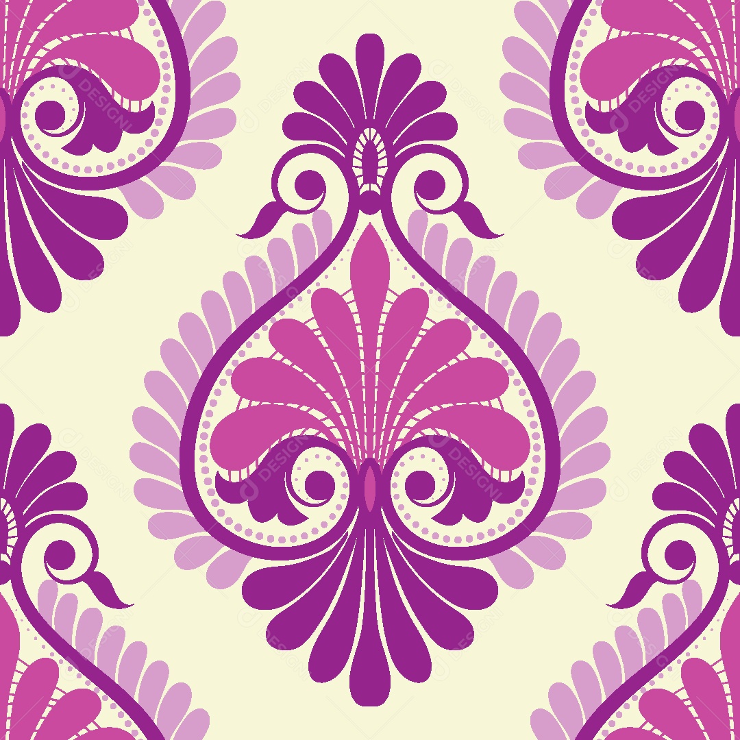 Padrão de Tapete Ilustração Vetor EPS