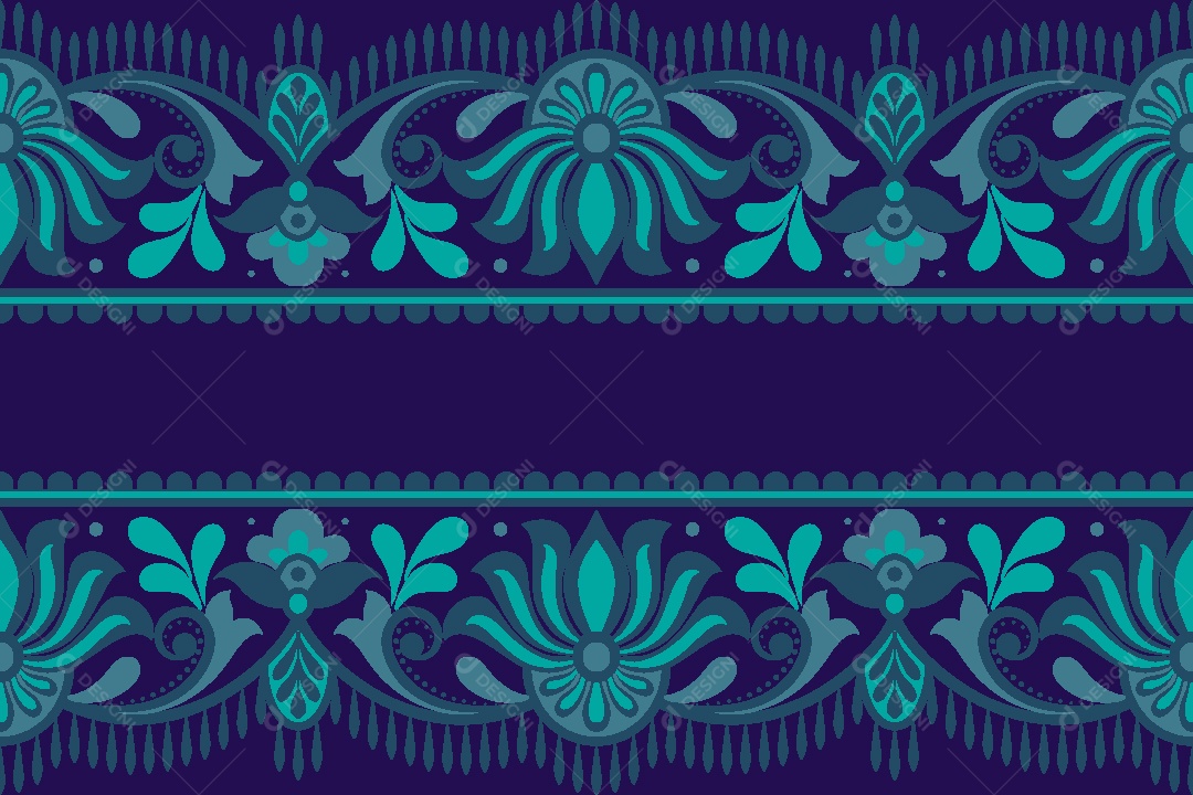 Padrão de Tapete Ilustração Vetor EPS