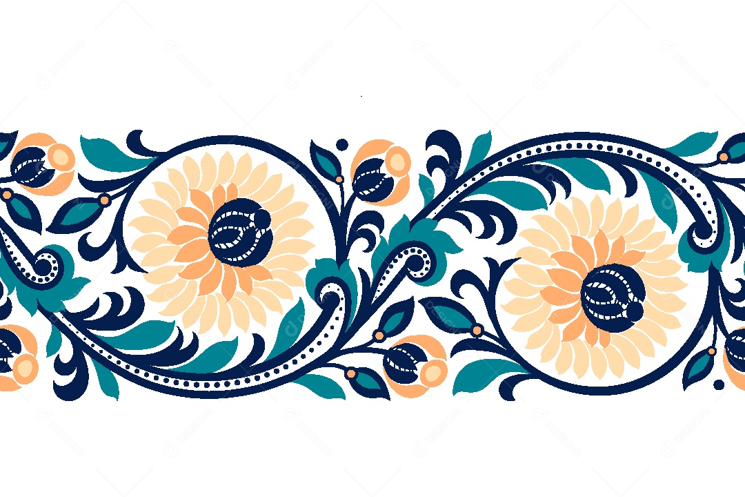 Padrão de Tapete Ilustração Vetor EPS