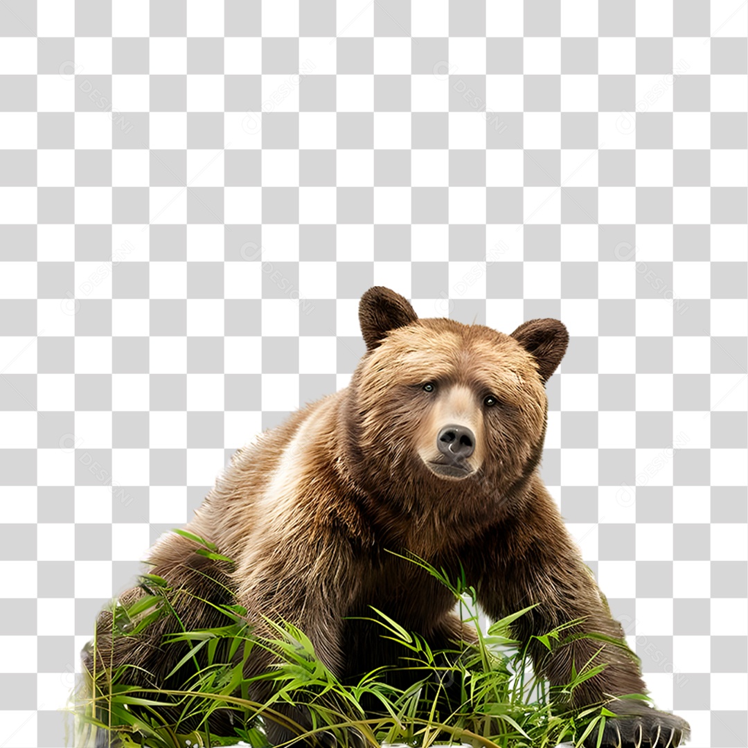 Urso Selvagem PNG Transparente