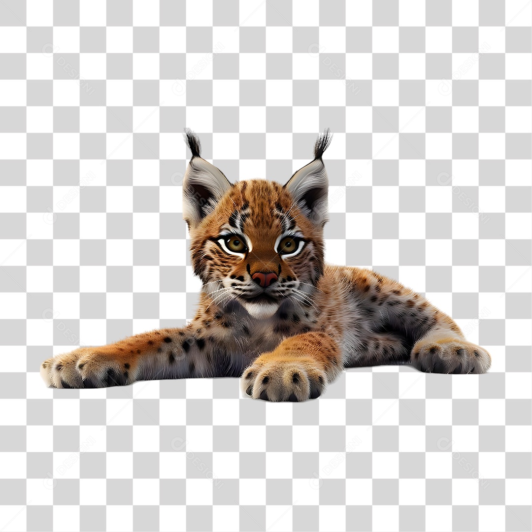 Animal Lince PNG Transparente