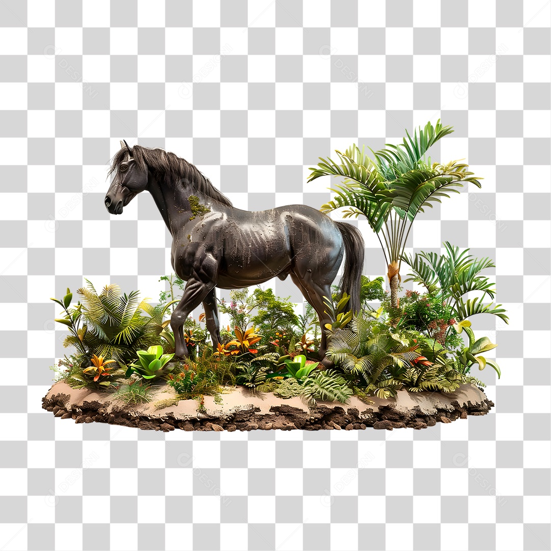 Cavalo Selvagem PNG Transparente