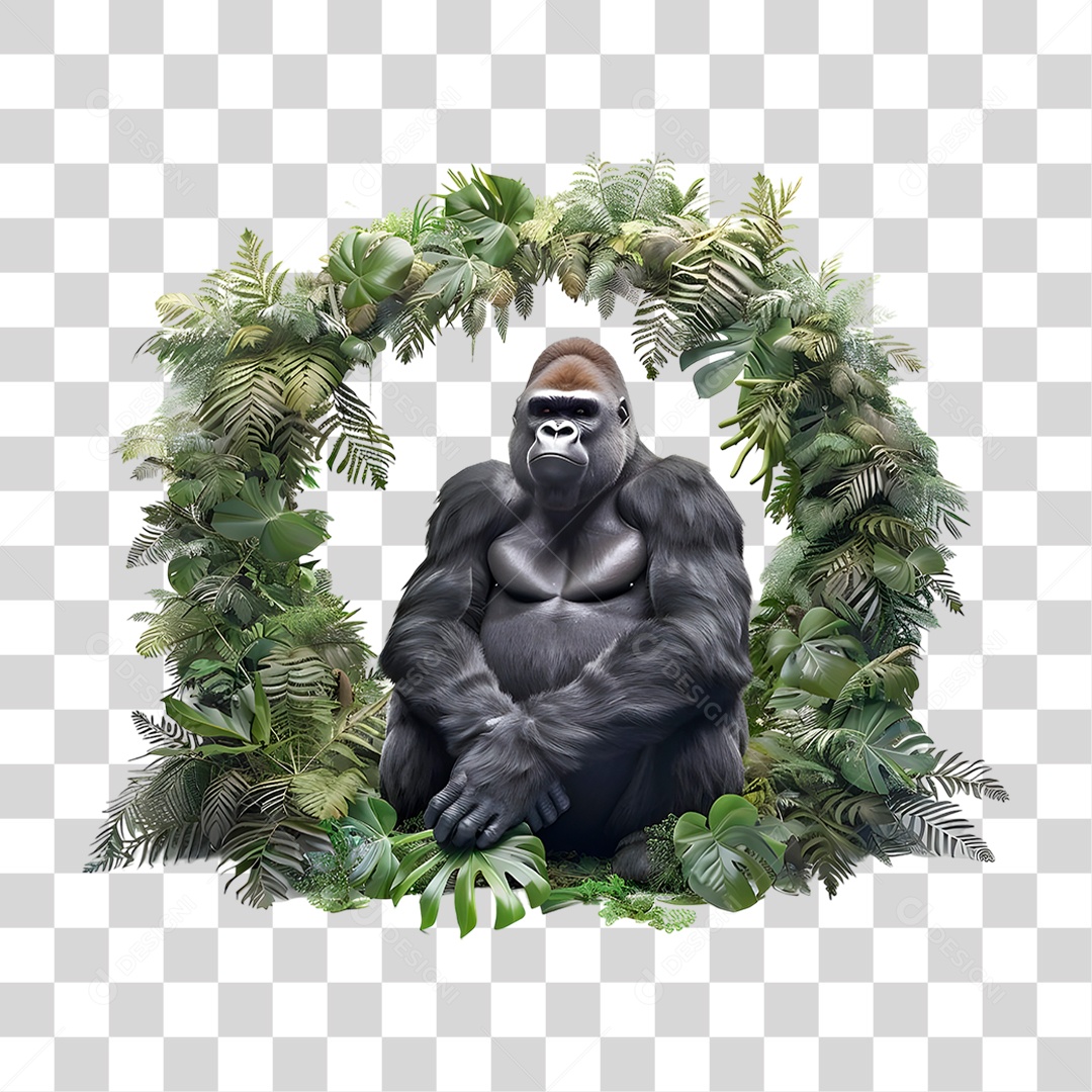 Gorila PNG Transparente
