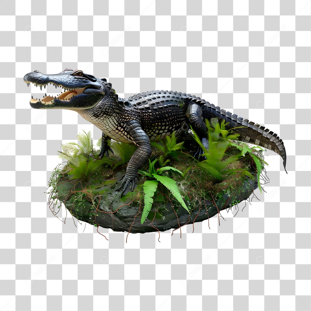Jacaré PNG Transparente