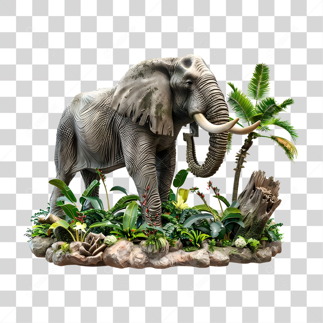 Elefante PNG Transparente