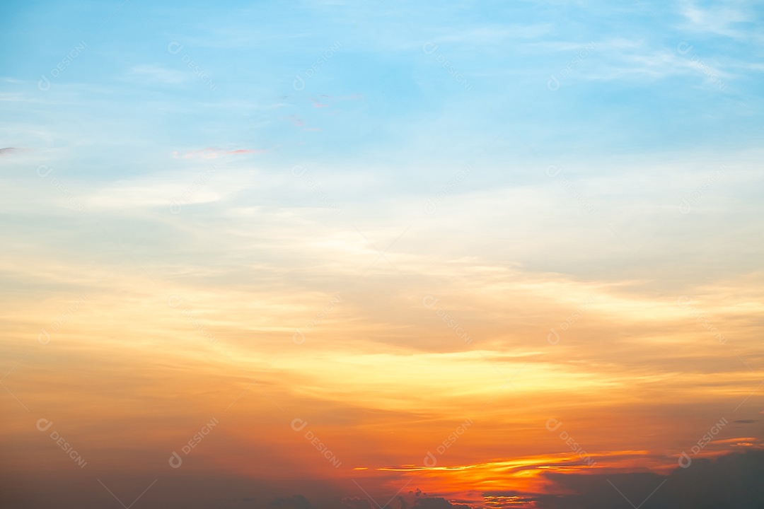 Fundo abstrato de céu