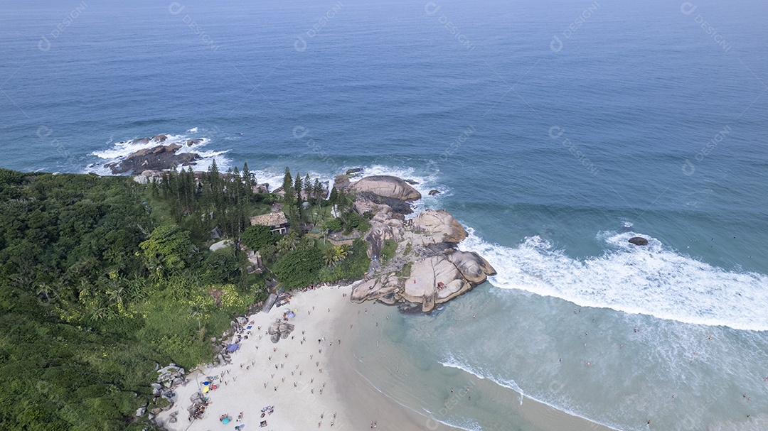 Praia da Joaquina vista linda