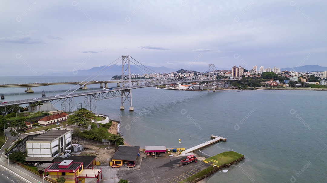 Ponte Hercílio Luz em Florianópolis