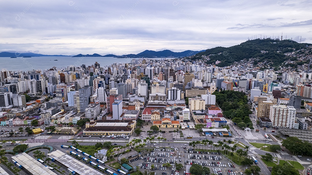 Vista da cidade de Florianópolis