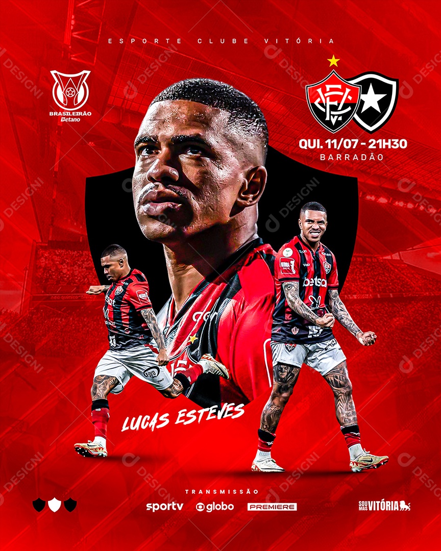 Futebol Times Social Media PSD Editável