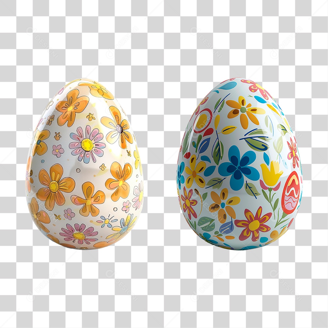 Ovos de Páscoa PNG Transparente