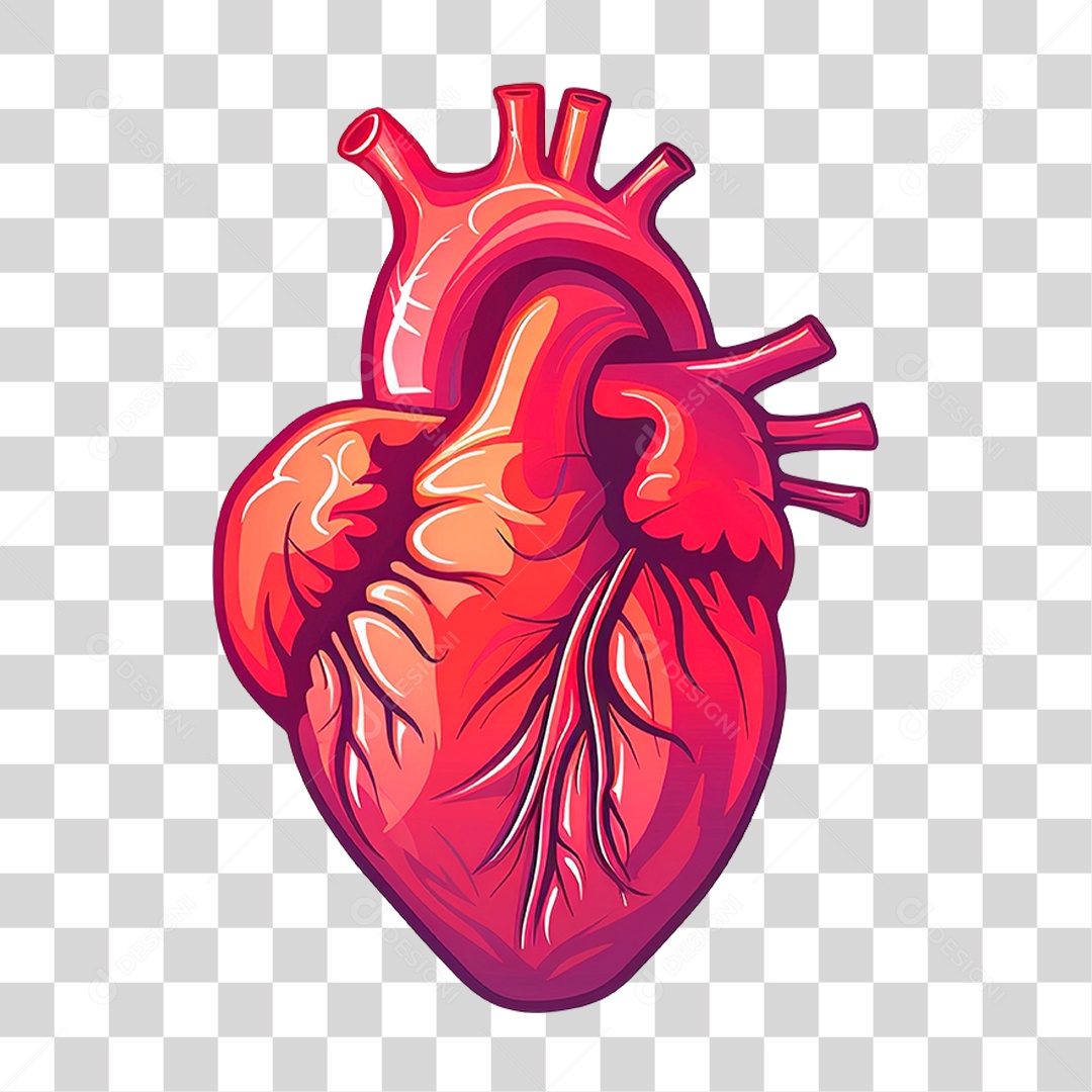 Coração Humano PNG Transparente