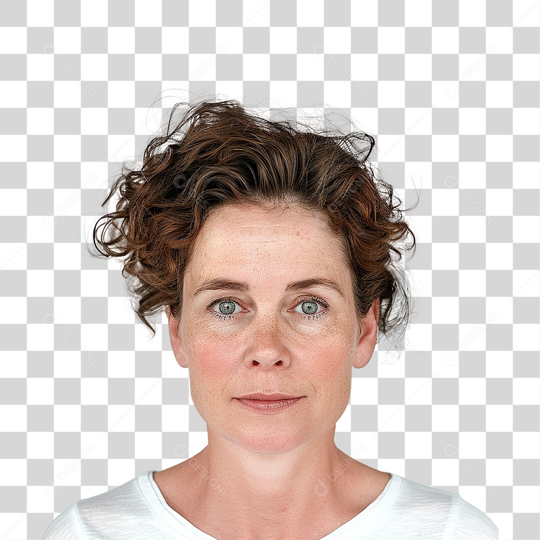 Mulher de 30 Anos PNG Transparente
