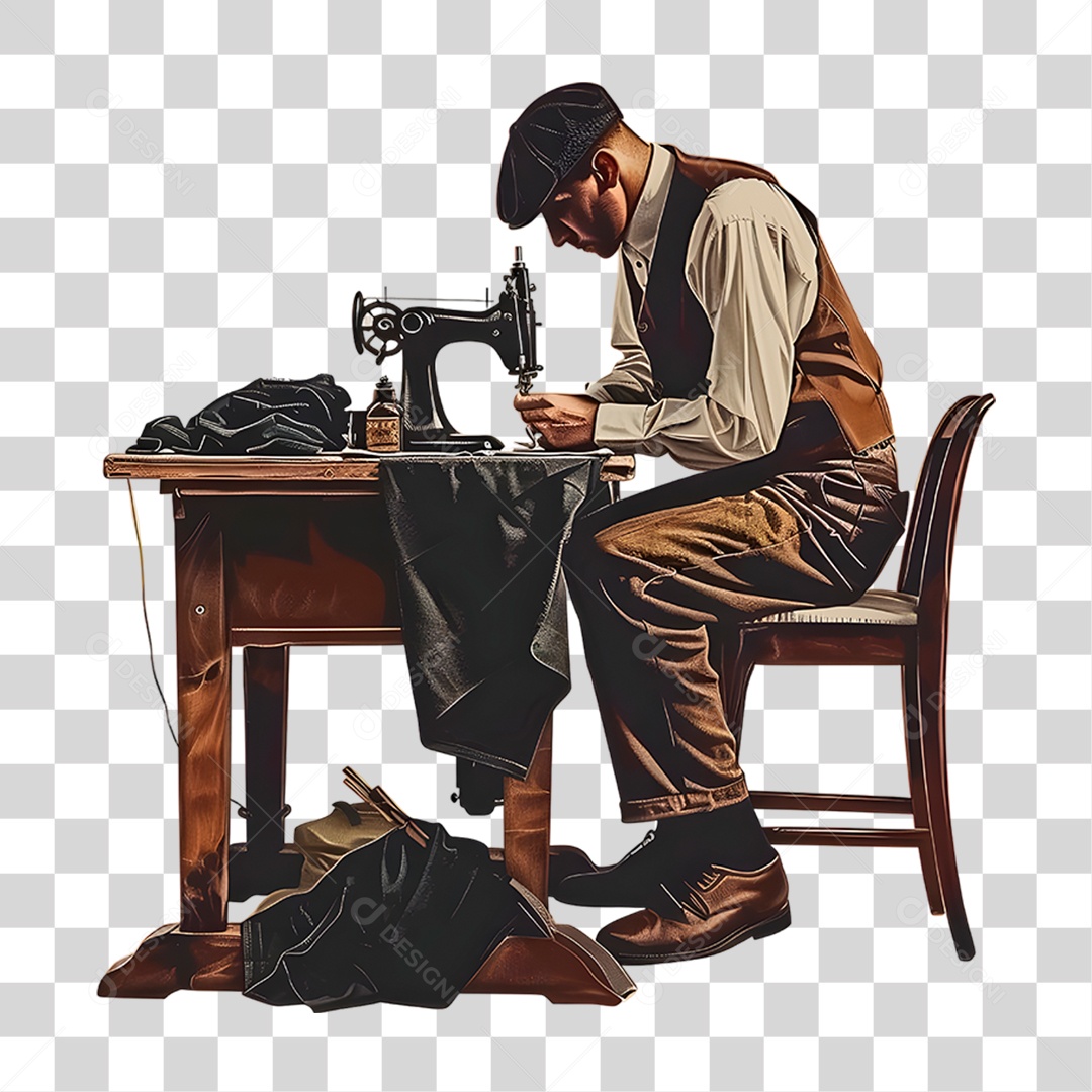 Costureiro PNG Transparente