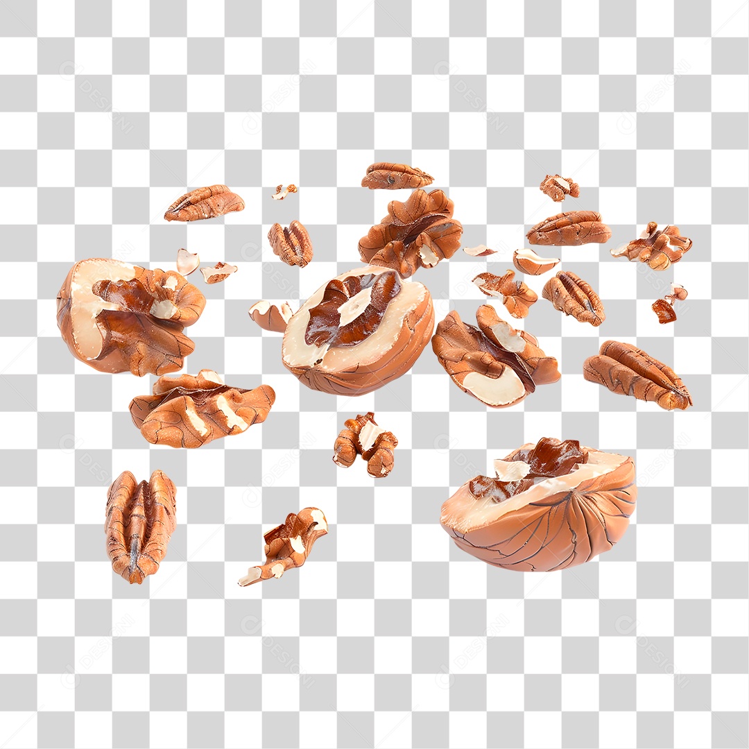 Noz-Pecã PNG Transparente