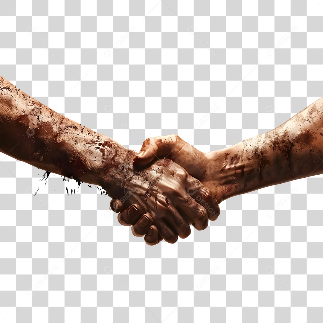 Aperto de Mãos PNG Transparente