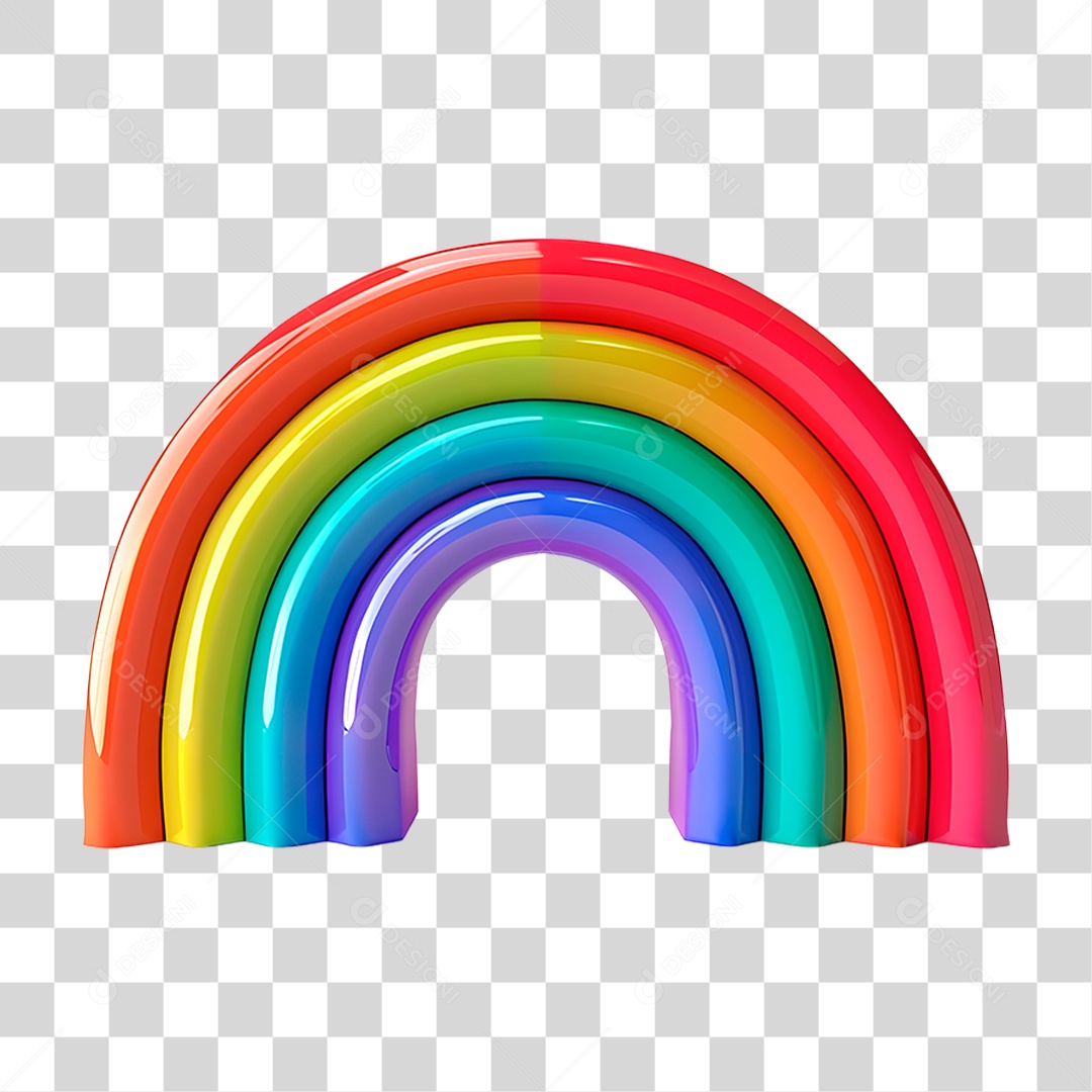 Arco-íris PNG Transparente