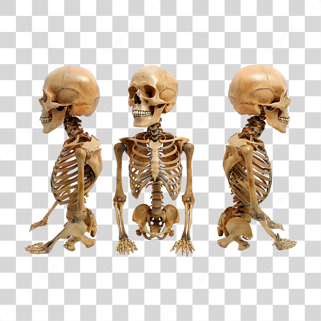 Esqueleto PNG Transparente