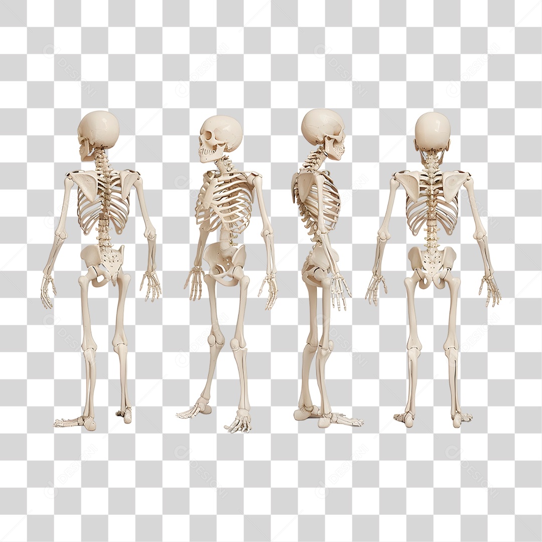 Esqueletos PNG Transparente