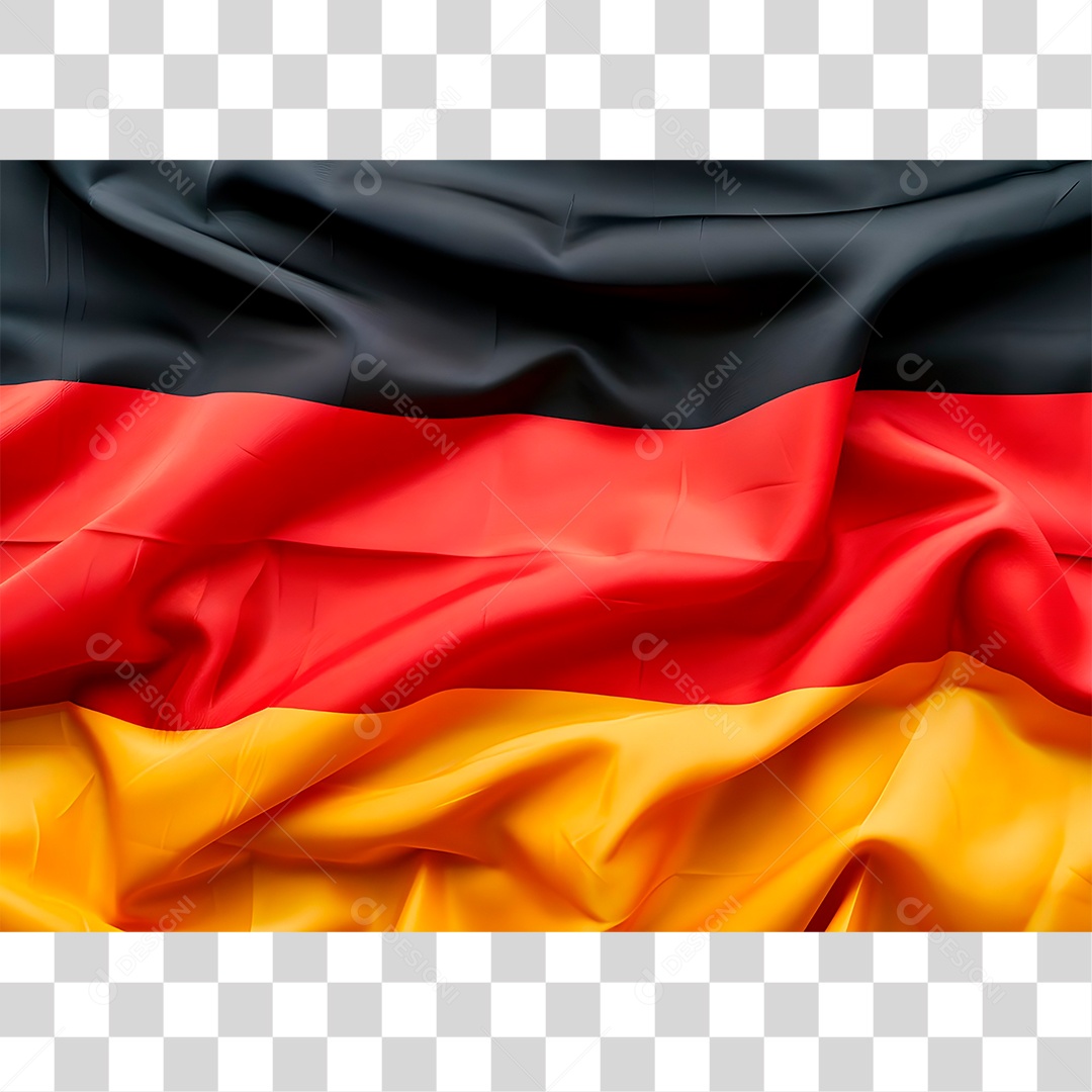 Bandeira da Alemanha PNG Transparente